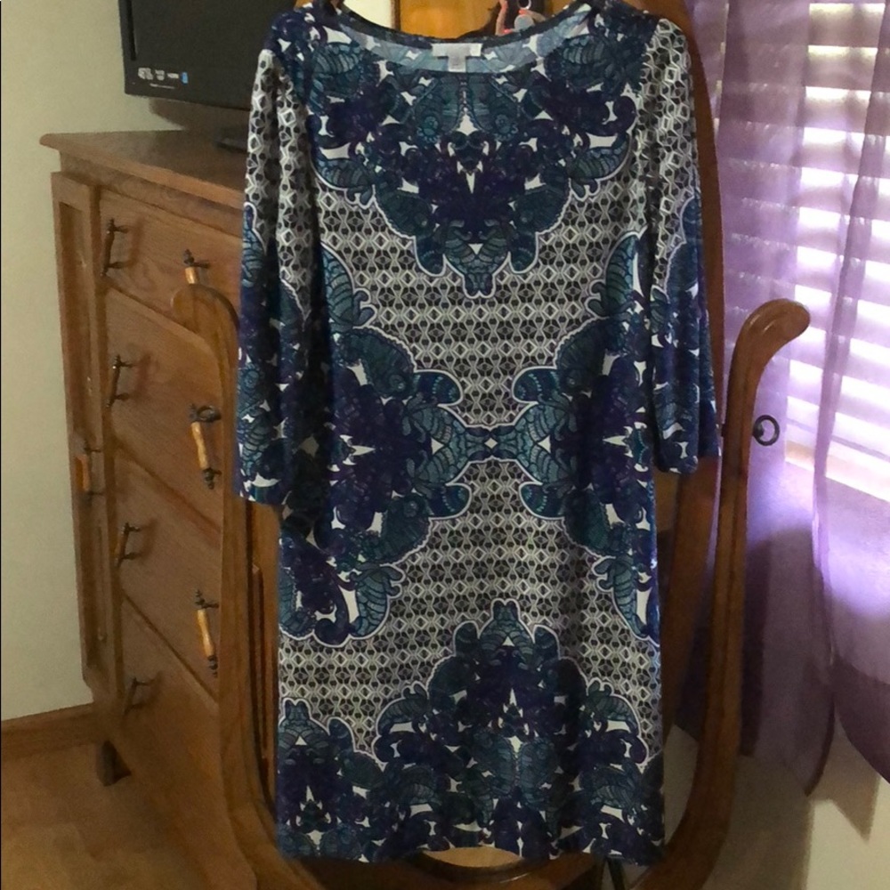 3/4 sleeve dress